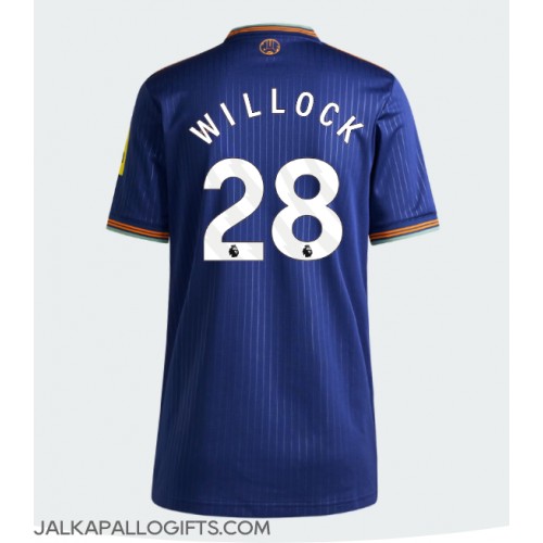 Newcastle United Joe Willock #28 Kolmaspaita Naiset 2025-26 Lyhythihainen